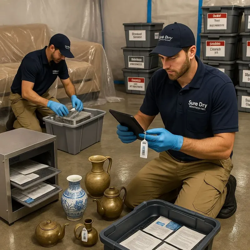Content Protection and Restoration process in Springfield, VT